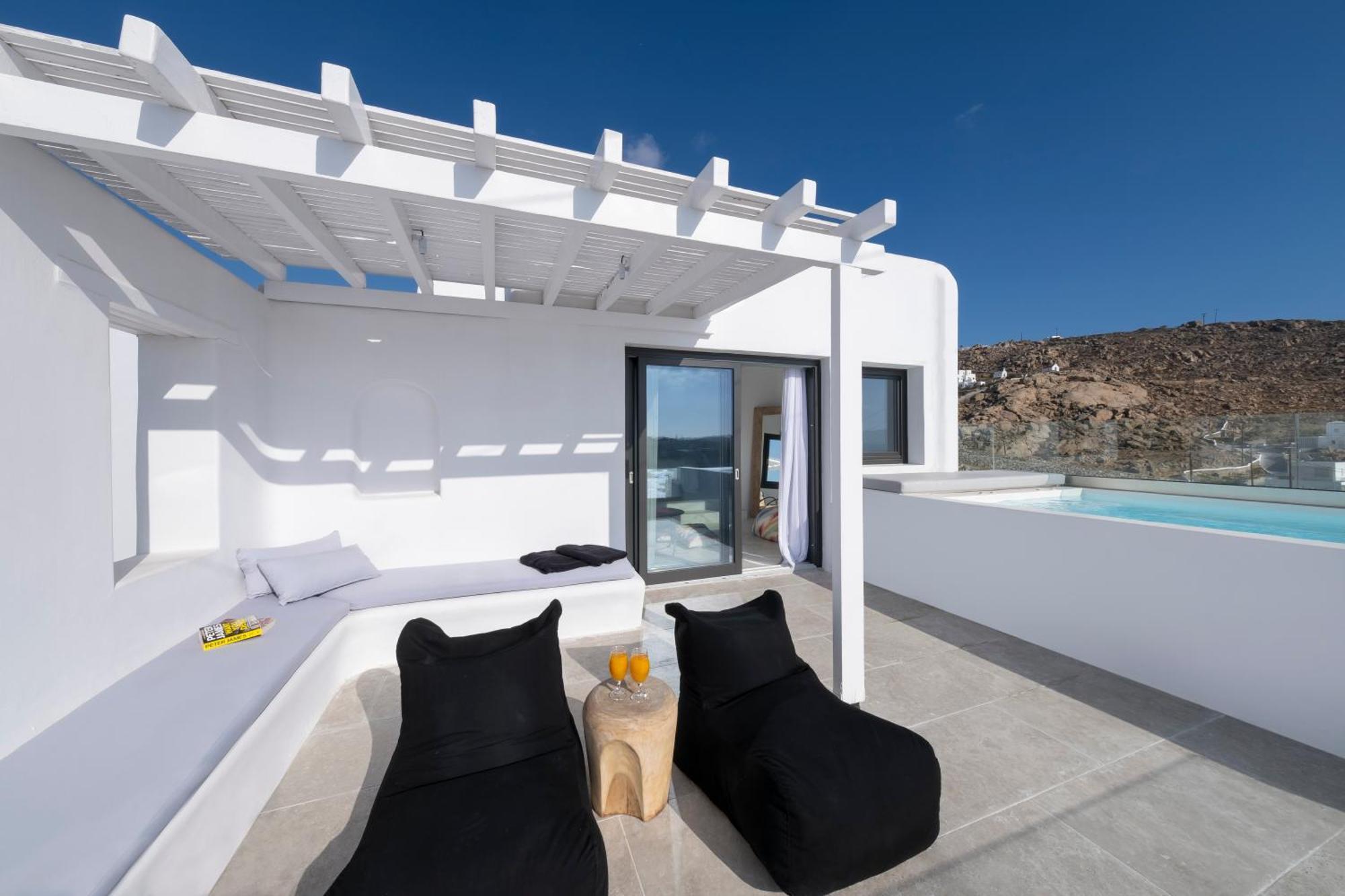 Deliades Hotel Ornos  Dış mekan fotoğraf