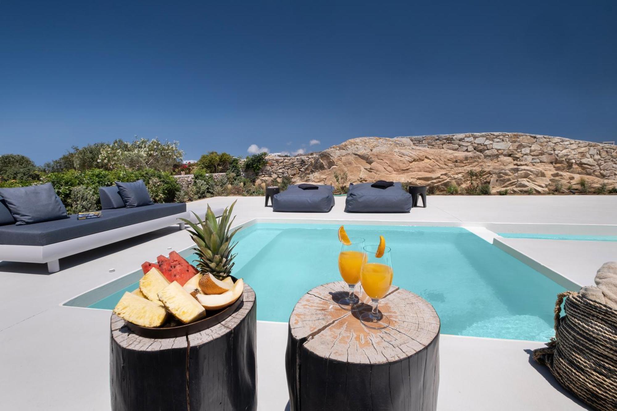 Deliades Hotel Ornos  Dış mekan fotoğraf